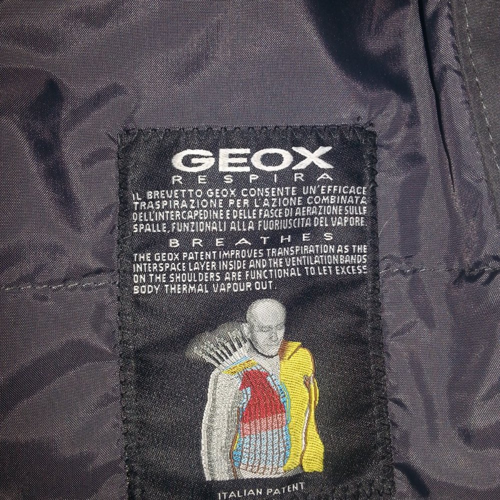 Geox Respira Jacket Coat Winter Parka Bomber Hooded Puffer XXL - Picture 13 of 15